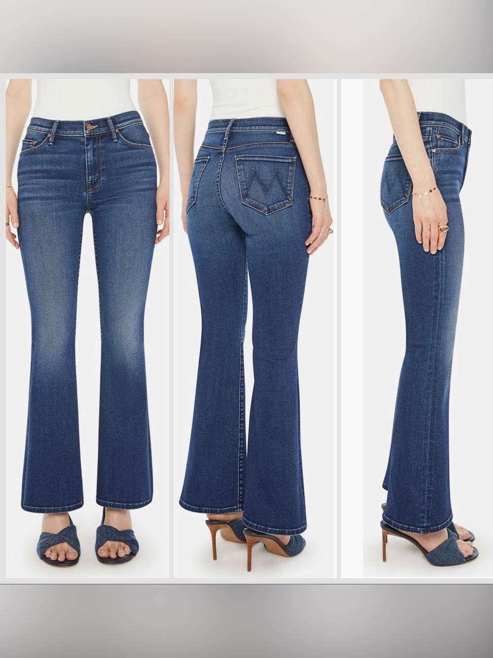 MOTHER The Weekender Flare Jeans | Taking Chances | Size 28 | Never Worn NWT